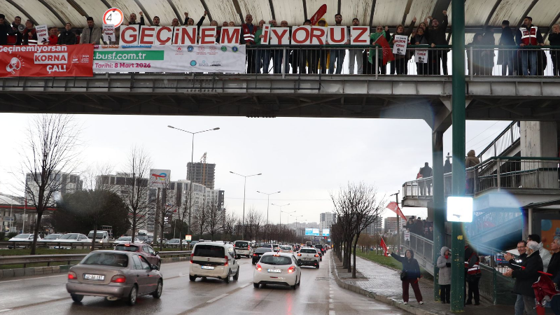CHP Nilüfer Örgütü'nden geçim isyanı: ''GEÇİNEMİYORUZ!''