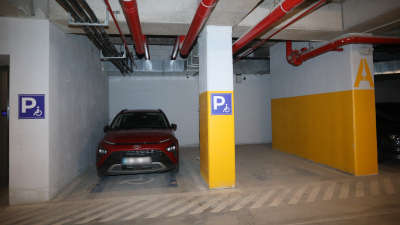 İnegöl’de engelli park alanları artık sesli uyarıyor