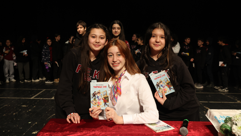 Nilüfer’de çocuklar Bursalı yazar Melis Sena Yılmaz ile buluştu