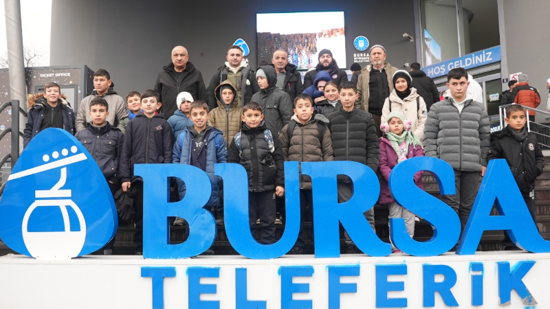 Osmangazi’den çocuklara Uludağ sürprizi