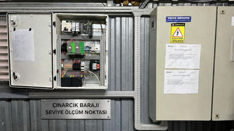 Çınarcık Barajı SCADA sistemine entegre edildi