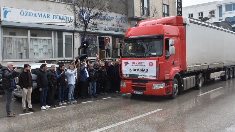 BEKSİAD’dan Gazze için anlamlı destek