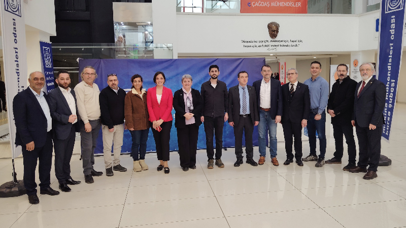 TMMOB makina mühendisleri odası Bursa şubesinde yeni dönem başladı