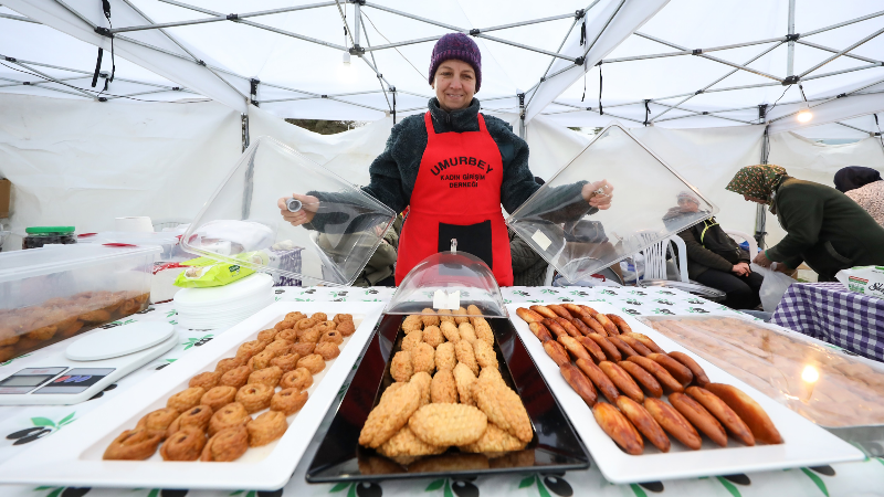 Kadın emeği Merinos Parkı’nda görücüye çıktı