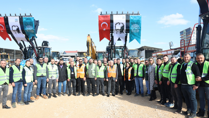 Nilüfer Belediyesi araç filosunu büyüttü, sahadaki kapasite arttı