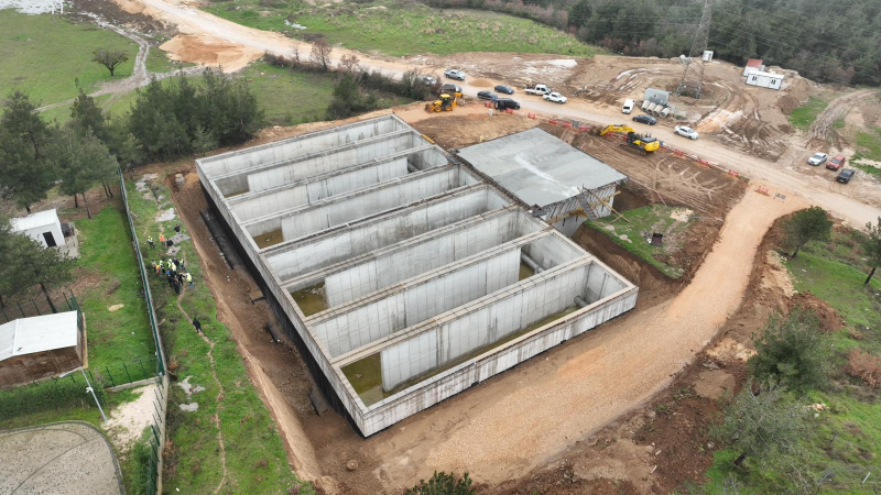 Nilüfer’e 10 bin metreküplük yeni su deposu