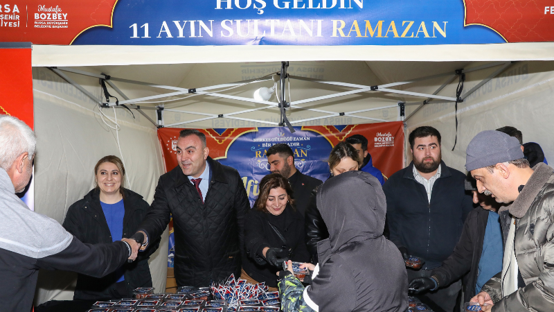 Büyükşehir’den Yıldırım’da gönül sofrası