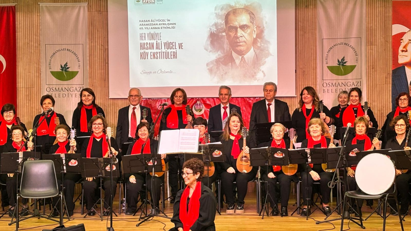 Hasan Ali Yücel Osmangazi'de anıldı