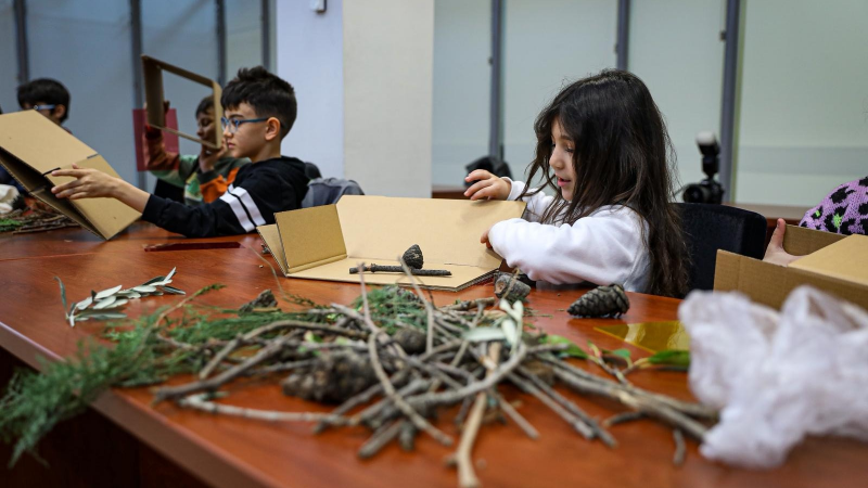 Minik mimarlar Bursa’da hayallerini inşa etti