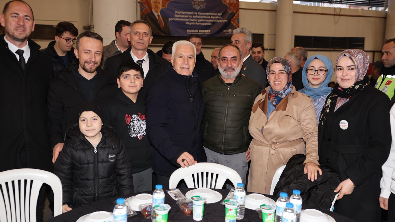 Bozbey: “Ramazan’ın ruhunu birlikte yaşıyoruz”