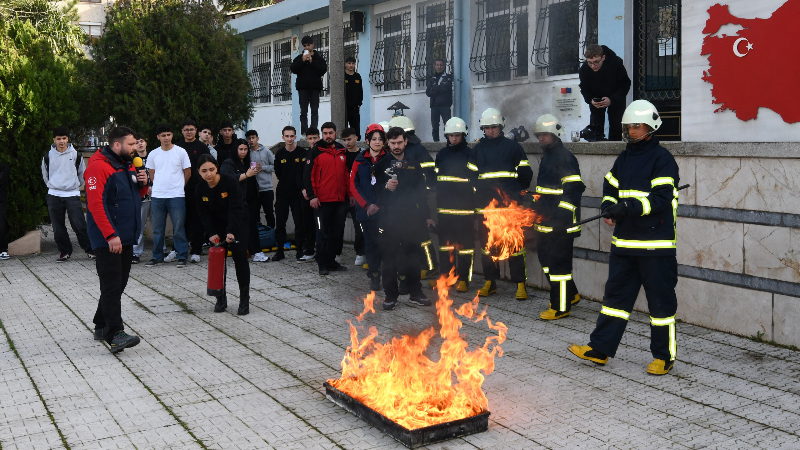 Osmangazi’de gerçeğini aratmayan afet tatbikatı
