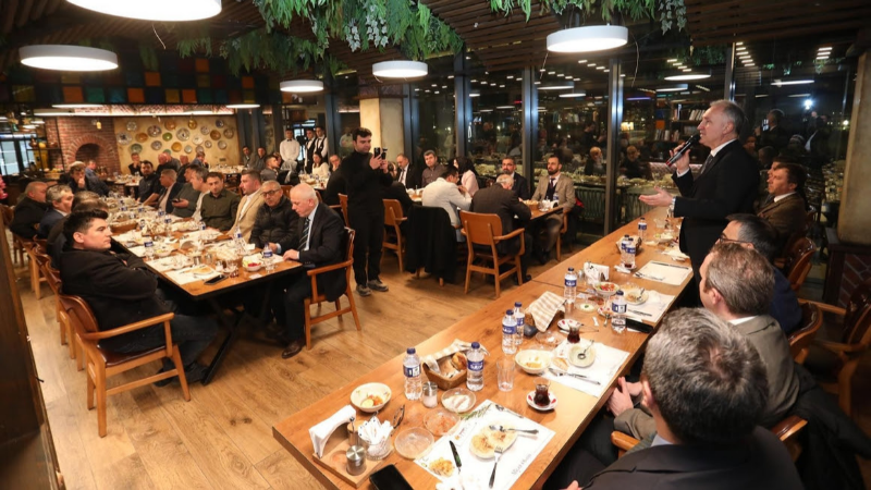 İnegöl’de aynı sofrada 116 mahalle