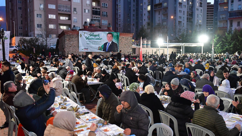Osmangazi’de Ramazan bereketi: Kiremitçi Mahallesi aynı sofrada