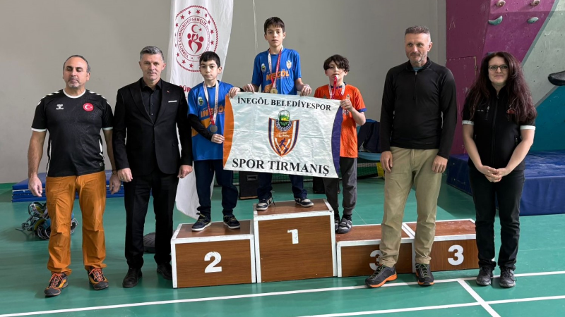 İnegöl Belediyespor spor tırmanışta zirvede