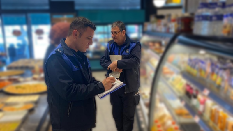 İnegöl’de pastane ve tatlıcılara sıkı denetim