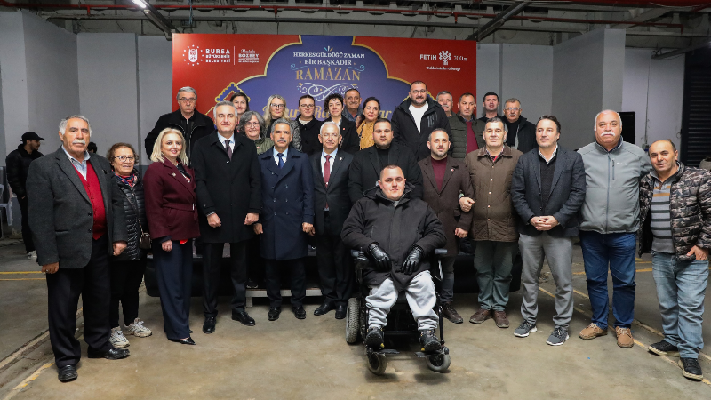 Bursa Büyükşehir’in iftar buluşmaları Gemlik’te devam etti