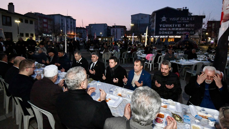 Osmangazi’de gönül sofrası Bağlarbaşı’nda kuruldu