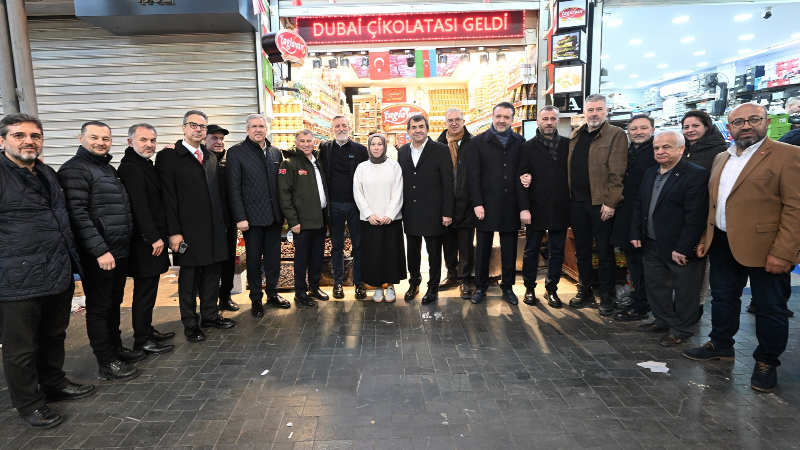 Burkay’dan Tarihi Çarşı esnafına dijital dönüşüm çağrısı