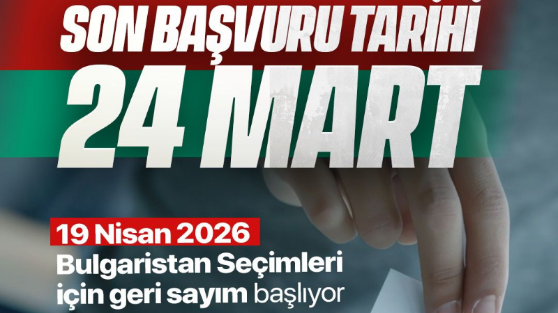 Bulgaristan seçimleri öncesi Türkiye’de sandık düzenlemesi