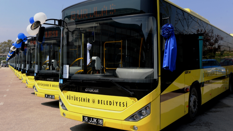 Bursa’da bayramda ulaşım ücretsiz