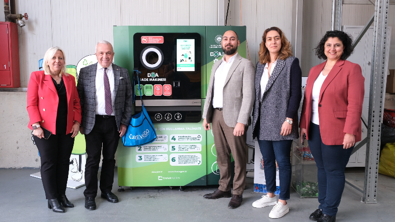 Başkan Özdemir’den geri dönüşüm teknolojilerine inceleme