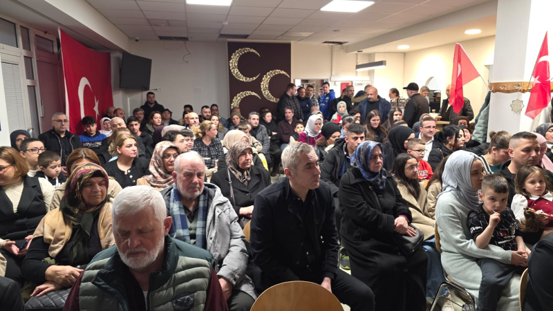 Çanakkale ruhu Münih'te yaşatıldı