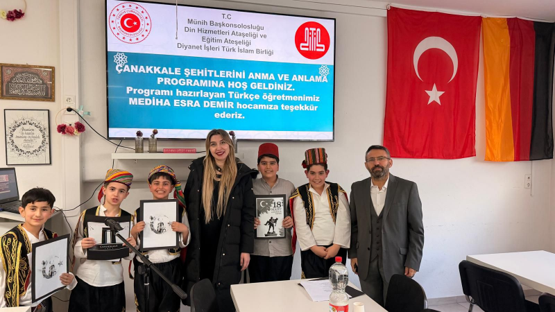 Landshut’ta Çanakkale ruhu yaşatıldı