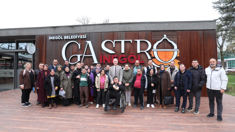 Başkan Taban özel öğrencilerle kahvaltıda buluştu