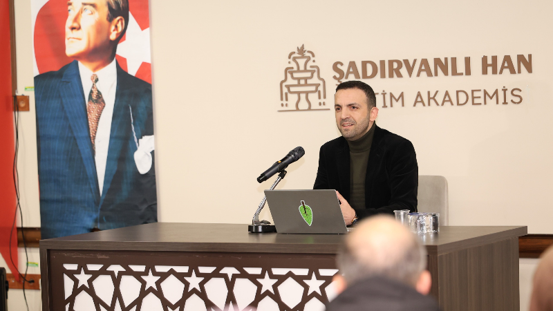 Şadırvanlı Han'da kelimelerin gücü konuşuldu