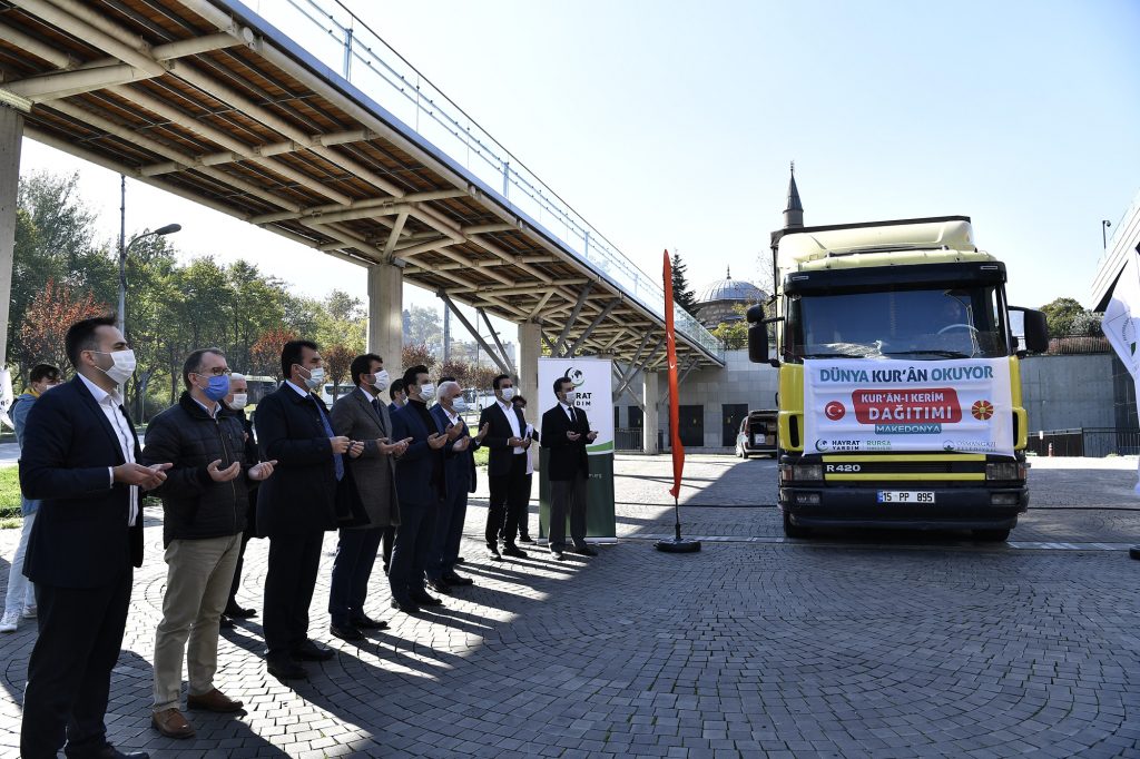 Osmangazi BelediyesindenKuzey Makedonya’ya 20 Bin Kur’an-ı Kerim