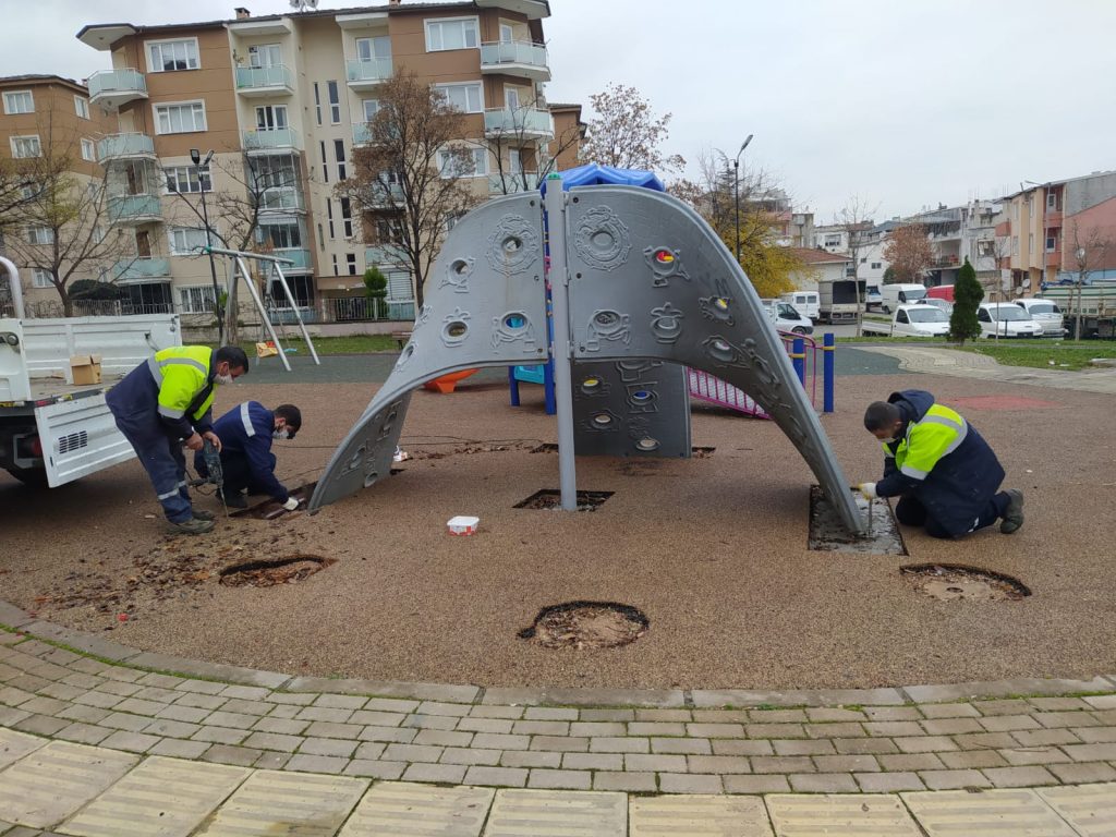 Yıldırım Belediyesi park onarım