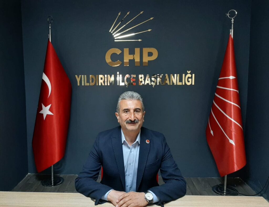 CHP YILDIRIM İLÇE BAŞKANI BASIN AÇIKLAMASI